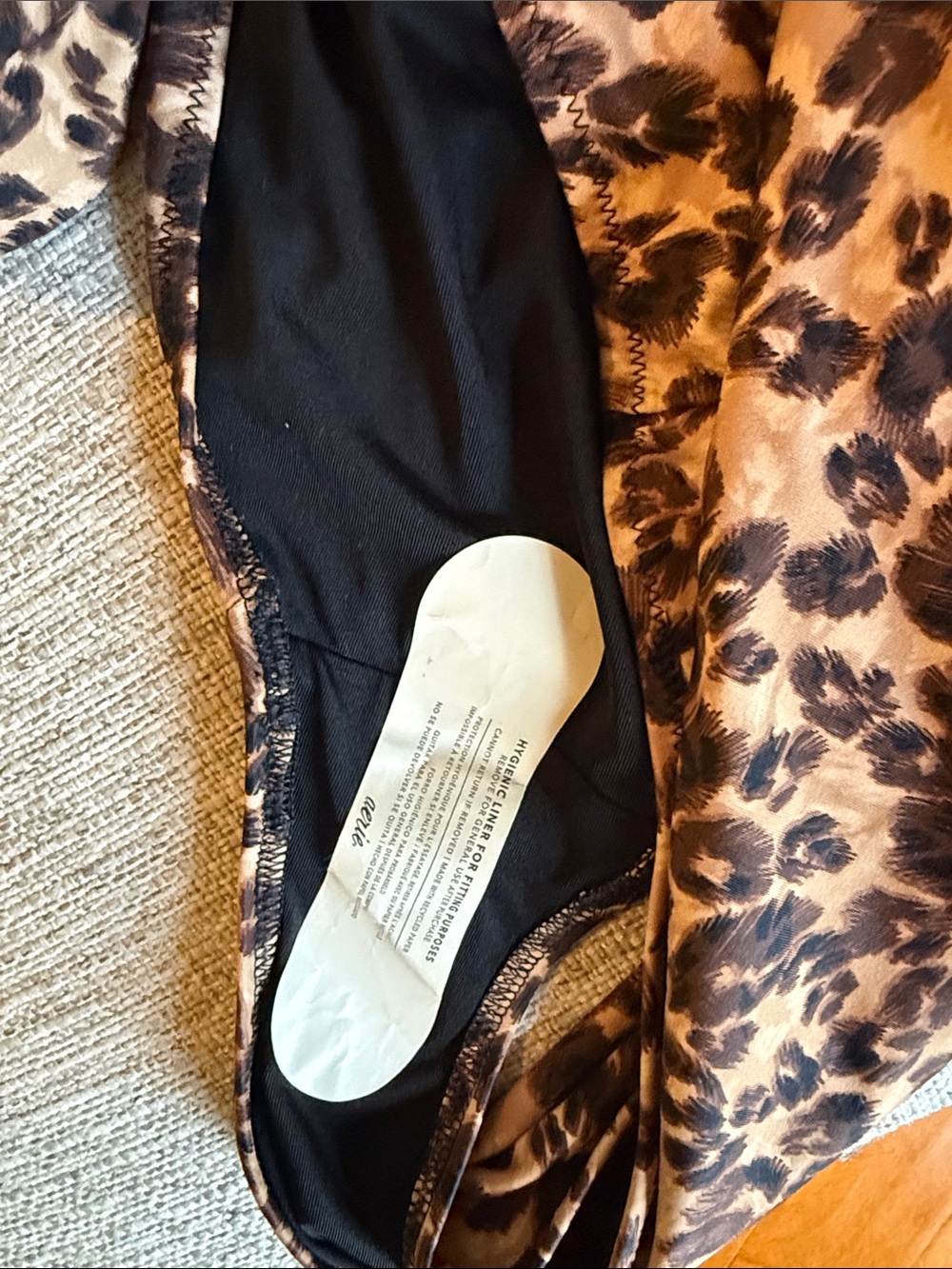 Aerie Leopard Wrap One Piece Swimsuit- - Picture 4 of 14
